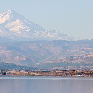 Mt Hood and the Columbia