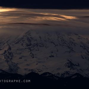 Mt Rainier at Sunrise - Tacoma, WA