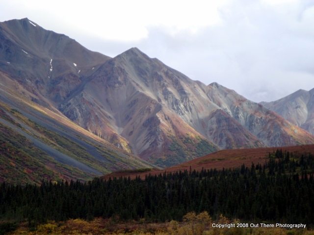 Autumn mountains, Alaska