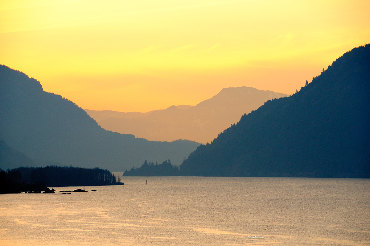 Columbia River Gorge Sunset