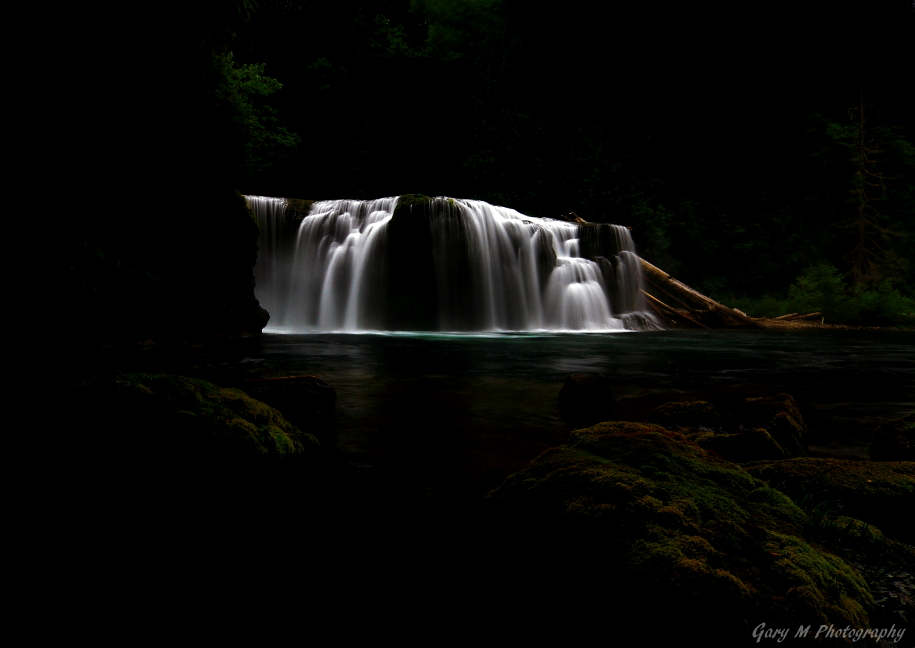Lower Lewis River Falls ~ The Dark Side ~