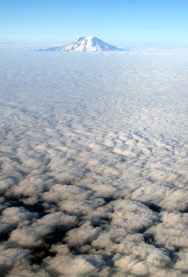 Mt. Hood from the Sky