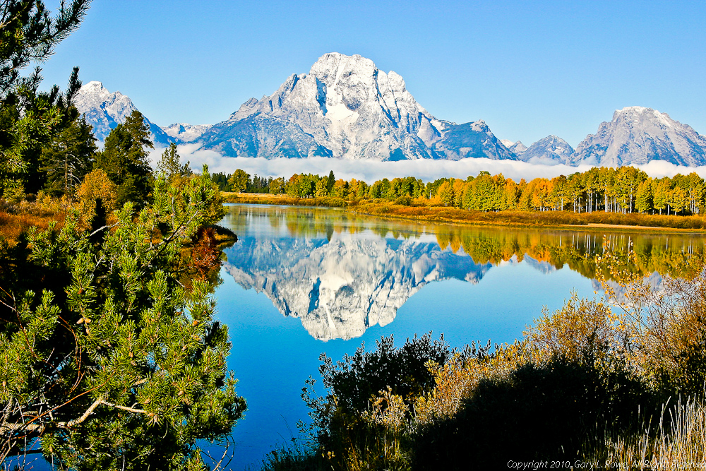Mt. Moran From Oxbow Bend