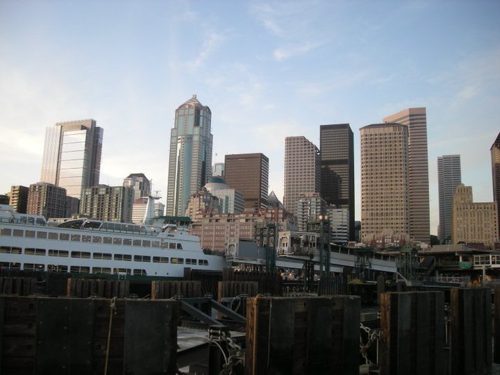 Seattle from Colman Dock