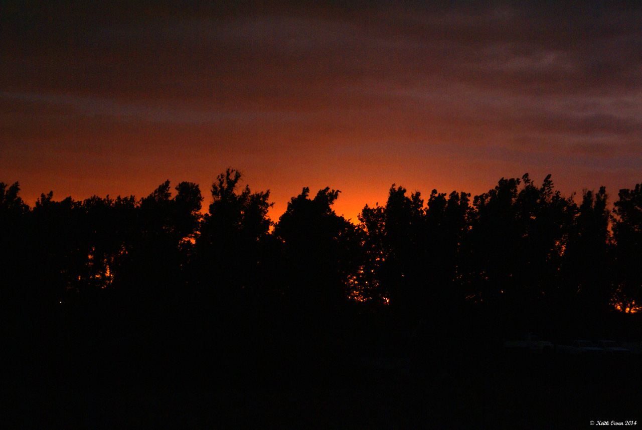 Sunset in Pasco, WA